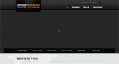 Desktop Screenshot of discoversouthafrica.co.za